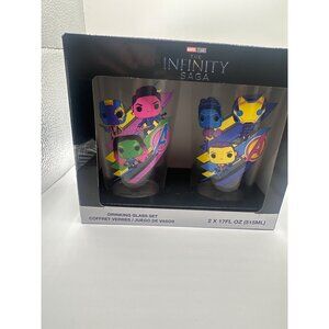 infinity Sega drinking glass set